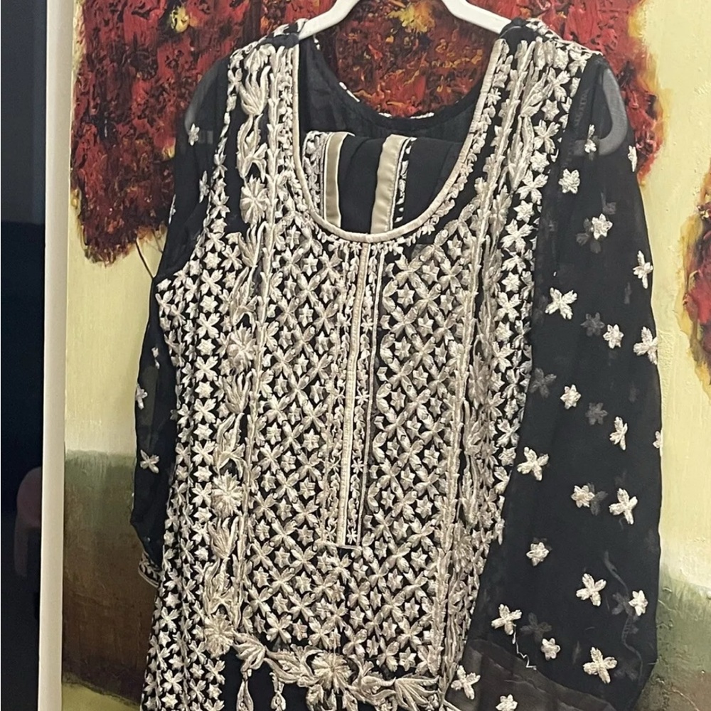 Pakistani Designer Trouser Kameez